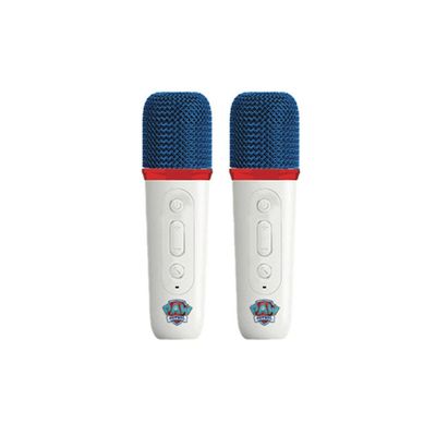 Caixa de Som Bluetooth Karaokê Infantil Patrulha Canina