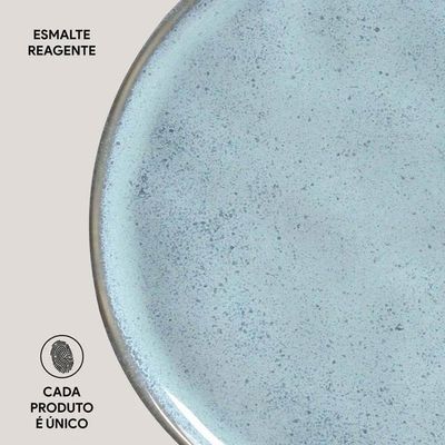 Conjunto de Pratos de Sobremesa Porto Brasil Bio Breeze 21,5cm - 06 peças n/a