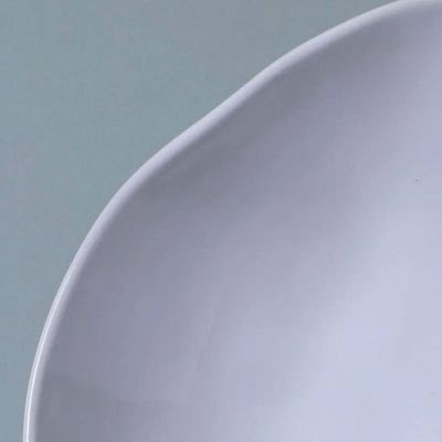 Conjunto de Pratos Fundos Orgânico New White 600ml 6 Peças Porto Brasil Branco