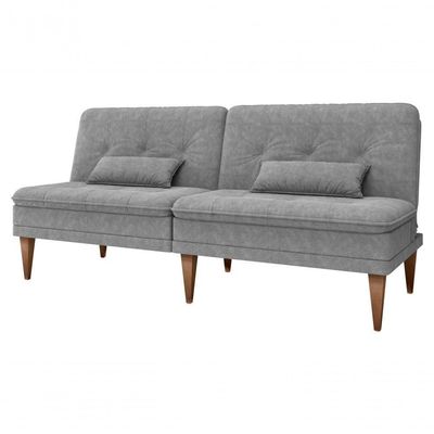 Sofá Cama Pietra Sala Matrix Cinza