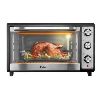 Forno 65L Philco Eletrico Dourador - 106101008 Preto 110V