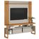 Rack Para Sala Com Painel Para Tv 55 Pol Esmirna L05 Nature Off White - Lyam Decor