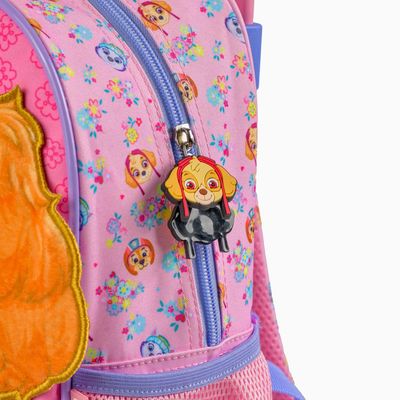 Mochila de Rodinha Feminina Infantil Patrulha Canina Skye Baby Rosa Claro U / Rosa claro