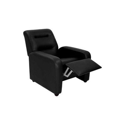 Poltrona Do Papai Reclinável Classic Matrix Sintetico Preto