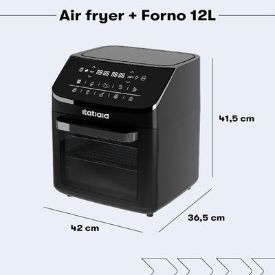 Fritadeira Air Fryer Itatiaia Forno 12L 110V