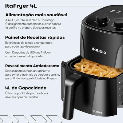 Fritadeira Itatiaia Itafryer 4L 110V