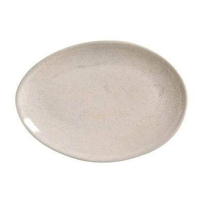 Conjunto de Pratos de Sobremesa Ovais Porto Brasil Orgânico Latte 22,5cm - 6 peças n/a
