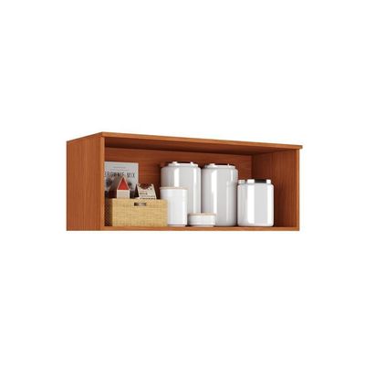 Armário Aéreo Horizontal Itatiaia Itafriz 80cm Em Madeira Cinamomo-fendi