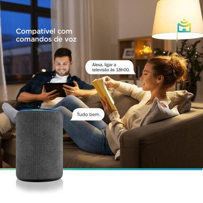Smart Controle Universal Wi-fi Positivo Casa Inteligente - Cobertura 360° - Alcance 8m - Alimentação Micro Usb