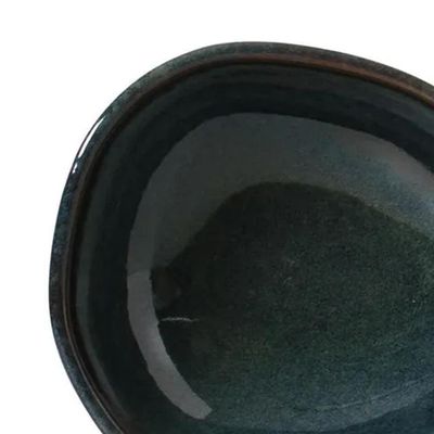 Conjunto de Cumbucas Ovais Orgânico Oceano 265ml 6 Peças Porto Brasil Azul