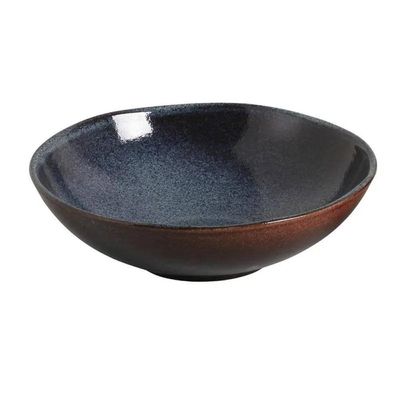 Bowl Médio Porto Brasil Orgânico em Stoneware Titanium - 1,9 litros Azul