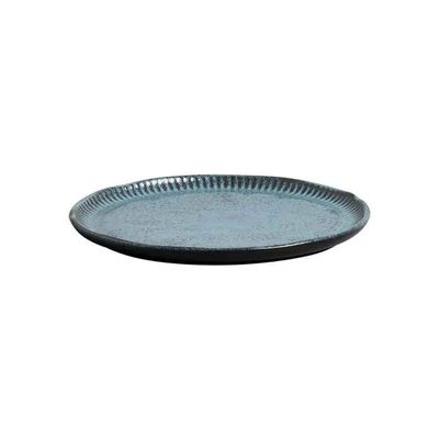 Conjunto de Pratos de Sobremesa Porto Brasil Linhas Night Sky Azul 21,5cm - 6 Peças n/a