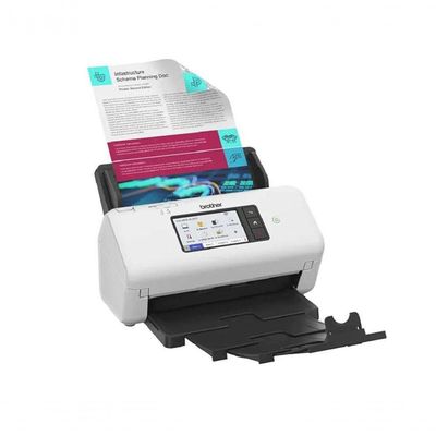 Scanner De Mesa Profissional Com Wifi Brother - Ads-4700w