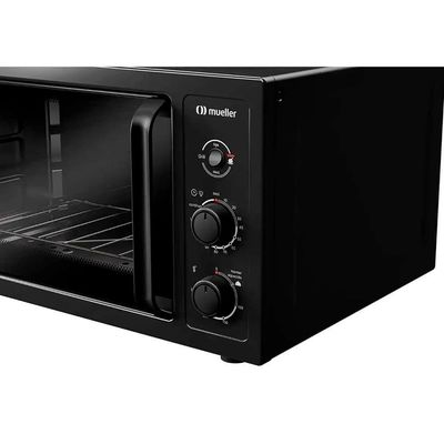 Forno 50 Litros Mueller Elétrico MFB50B - 610003743 Preto 110V