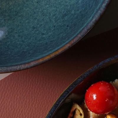 Bowl Médio Porto Brasil Orgânico em Stoneware Oceano - 1,9 litros Azul