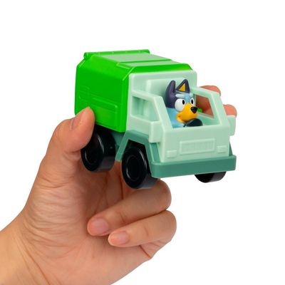 Mini Carrinho Bluey - Caminhão de Lixo