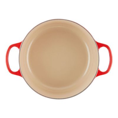 PANELA REDONDA LE CREUSET 18CM  SIGNATURE VERMELHO
