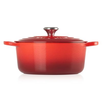 PANELA REDONDA LE CREUSET 18CM  SIGNATURE VERMELHO