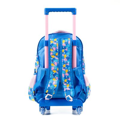 Mochila de Rodinha Infantil Stitch Azul U / Azul