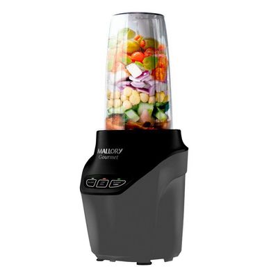 Super Liquidificador E Processador Mallory Gourmet 1000W Preto/chumbo 220V