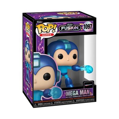 Boneco Funko Pop! Funko Fusion - Mega Man com Chase