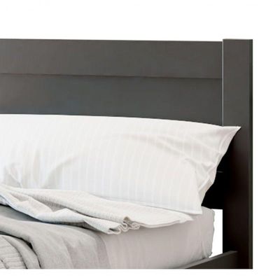Cama Solteiro Prisma Preto - Jea Móveis
