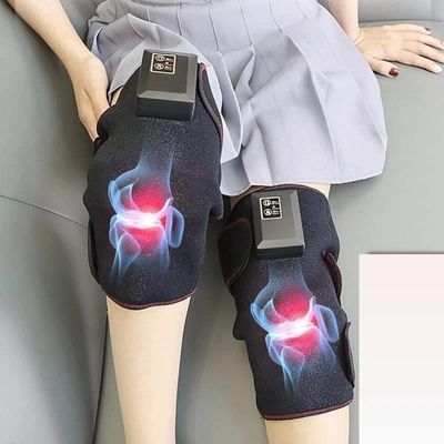 Massageador Joelho Eletrico Joelheira Aquecimento Cotoveleira Vibracao Anti Dor Fadiga Lesoes Ombro