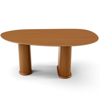 Mesa Para Sala de Jantar Ourense com 06 Cadeiras Sala de Jantar Dara L02 Couríssimo Verde Musgo - Lyam Decor
