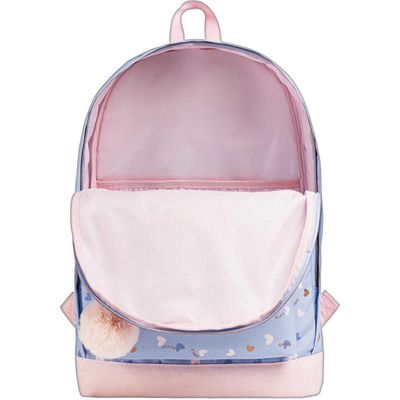 MOCHILA ACADEMIE CORACOES METALIZADOS TILIBRA