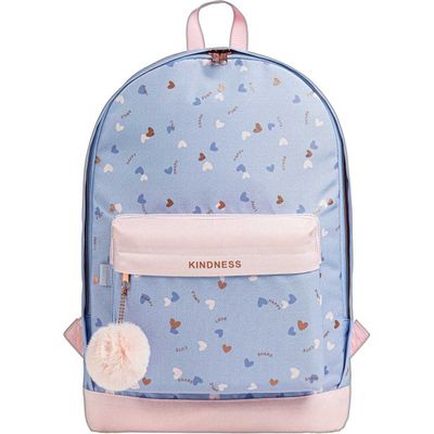 MOCHILA ACADEMIE CORACOES METALIZADOS TILIBRA