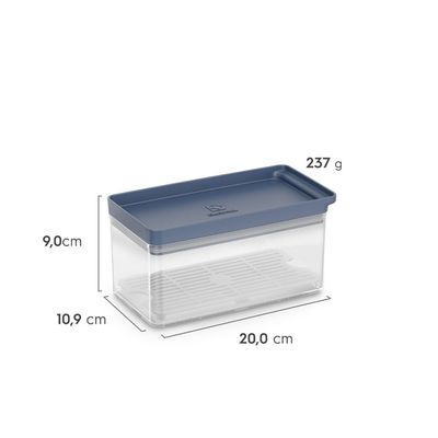 Organizador de Geladeira Electrolux Experience com Escorredor 1,5L Não se aplica