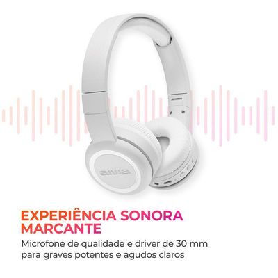 Fone De Ouvido Headphone -03-w Bluetooth Drive 30mm Bivolt