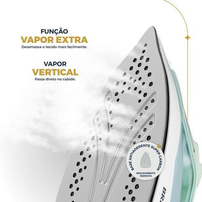 Ferro de Passar a Vapor Super Carbon Britânia BFV08 220V