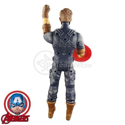Boneco Action Figure Vingadores Capitão America 29Cm