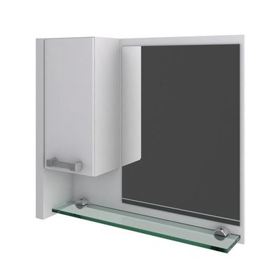 Espelheira Para Banheiro 59x54cm Legno 650 Branco Chess