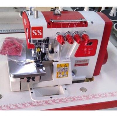 Interlock 5 Fios Ss798d-5-35mq + 50 Agulhas Vermelho 110v