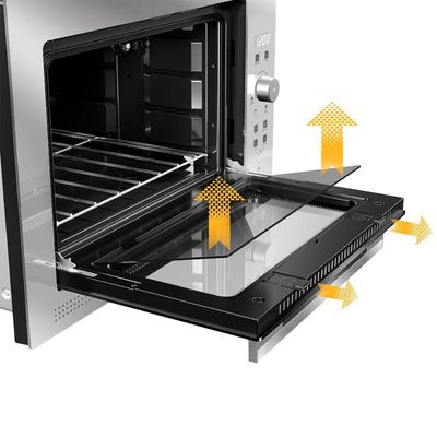 Forno Elétrico De Embutir Digital Mueller 50 Litros Espelhado MFE50L 110V