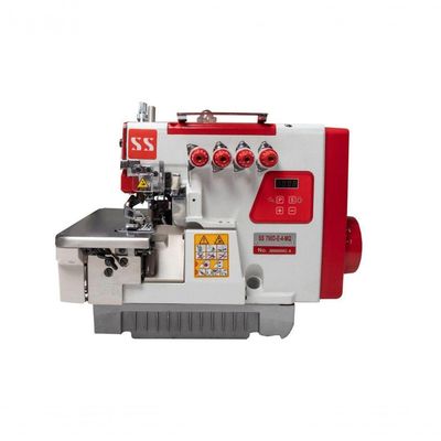 Interlock 5 Fios Ss798d-5-35mq + 50 Agulhas Vermelho 220v 220V