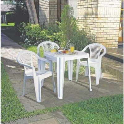 Mesa Tramontina Riviera Branco
