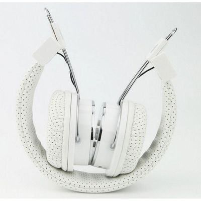 Fone de Ouvido Bluetooth Micro Sd Mp3 Rádio Fm Player Branco