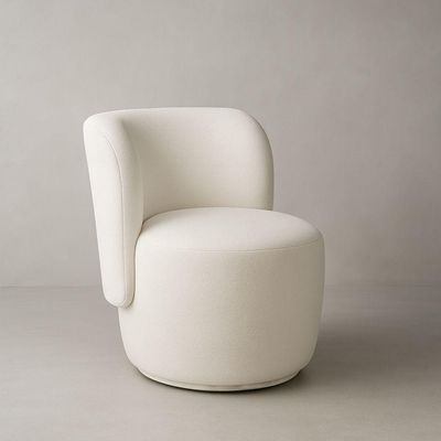 Poltrona Orgânica Biet Bouclé Premium Bege