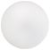 Kit 02 Assentos Redondo Banqueta Cadeira Estofados Poltronas H02 Corino Branco 35 cm - Lyam Decor
