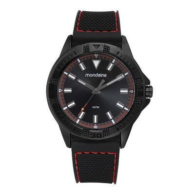 Relogio Mondaine Masculino Ref: 99787gpmvpi2 Esportivo Black