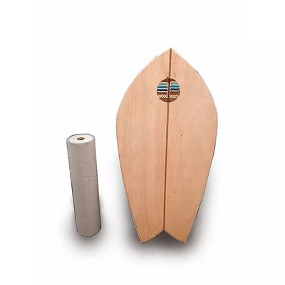 Prancha de Equilíbrio Woodboard de Madeira - Camará