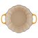PANELA ABÓBORA LE CREUSET REDONDA EM FERRO FUNDIDO 24CM LARANJA MARRONIER 21238243502430