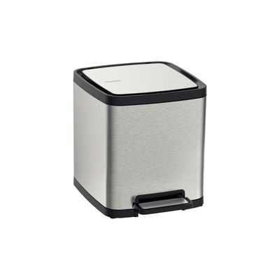 LIXEIRA TRAMONTINA OCTO AÇO INOX COM BALDE REMOVíVEL E PEDAL 10L 94544/410