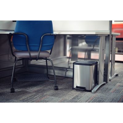 LIXEIRA TRAMONTINA OCTO AÇO INOX COM BALDE REMOVíVEL E PEDAL 10L 94544/410