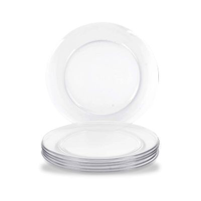 Jogo 4 Pratos Raso Gourmet Astral 26cm Marinex Santa Marina
