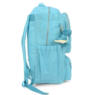 Mochila Juvenil Notebook Crinkle Up4You Luxcel MJ48985UP Turquesa