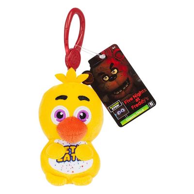 Pelúcia com chaveiro Five Nights at Freddy’s 4” 10cm Chica